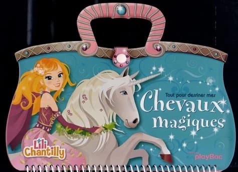 Tout pour dessiner mes chevaux magiques (Nouvelle présentation) illustrations Jessica Secheret