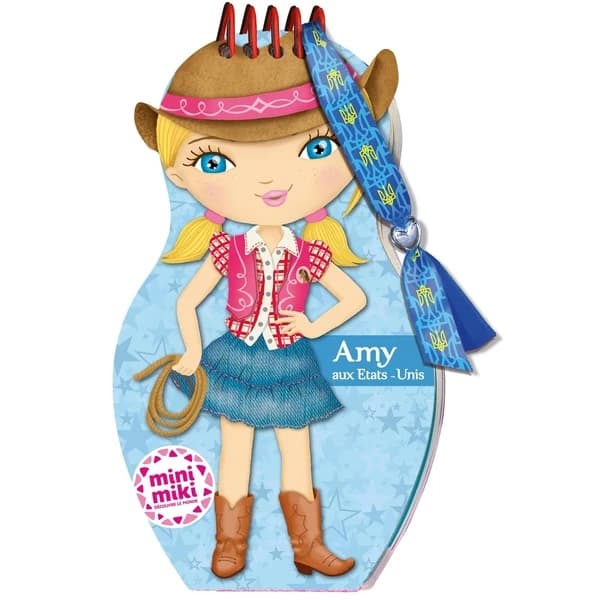 Amy aux Etats-Unis : MiniMiki découvre le monde : [Album de jeux et d'activités pour enfants]