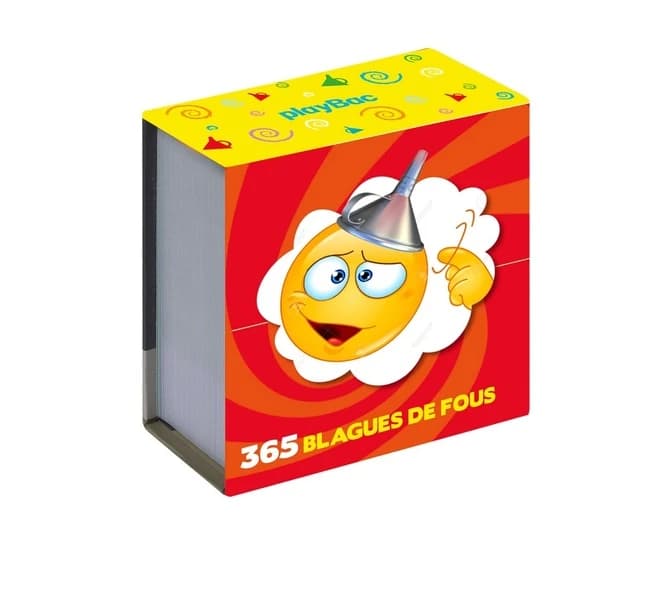 Mini calendrier ; 365 blagues de fous ; spécial enfant !