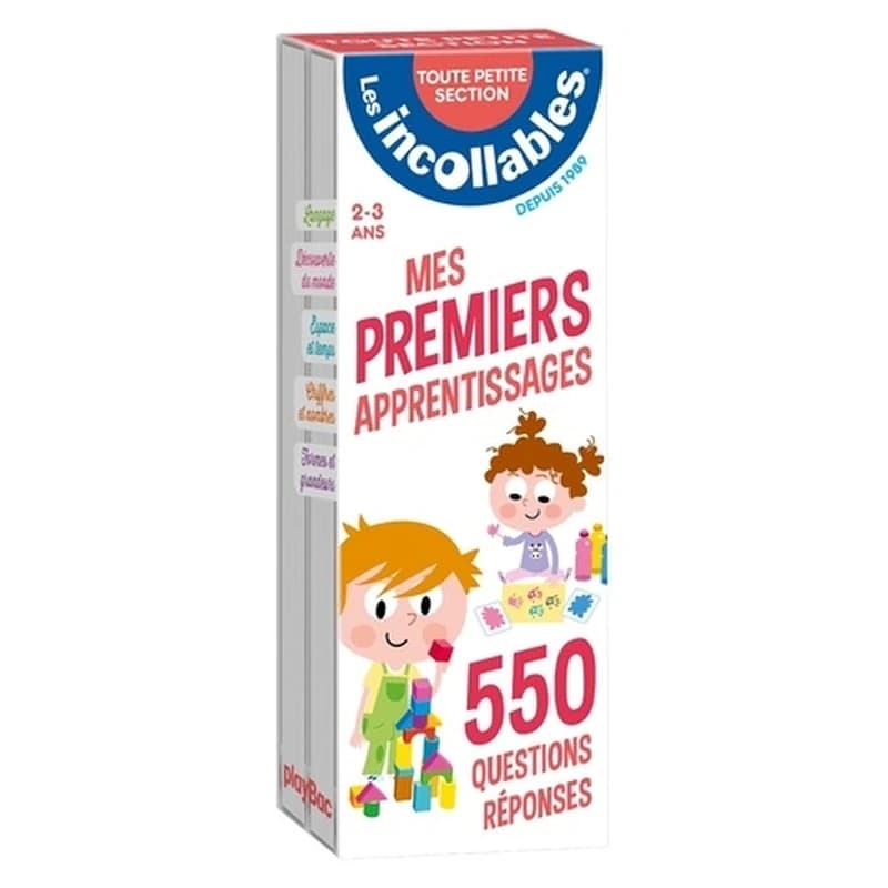 Les incollables ; mes premiers apprentissages ; toute petite section ; 2