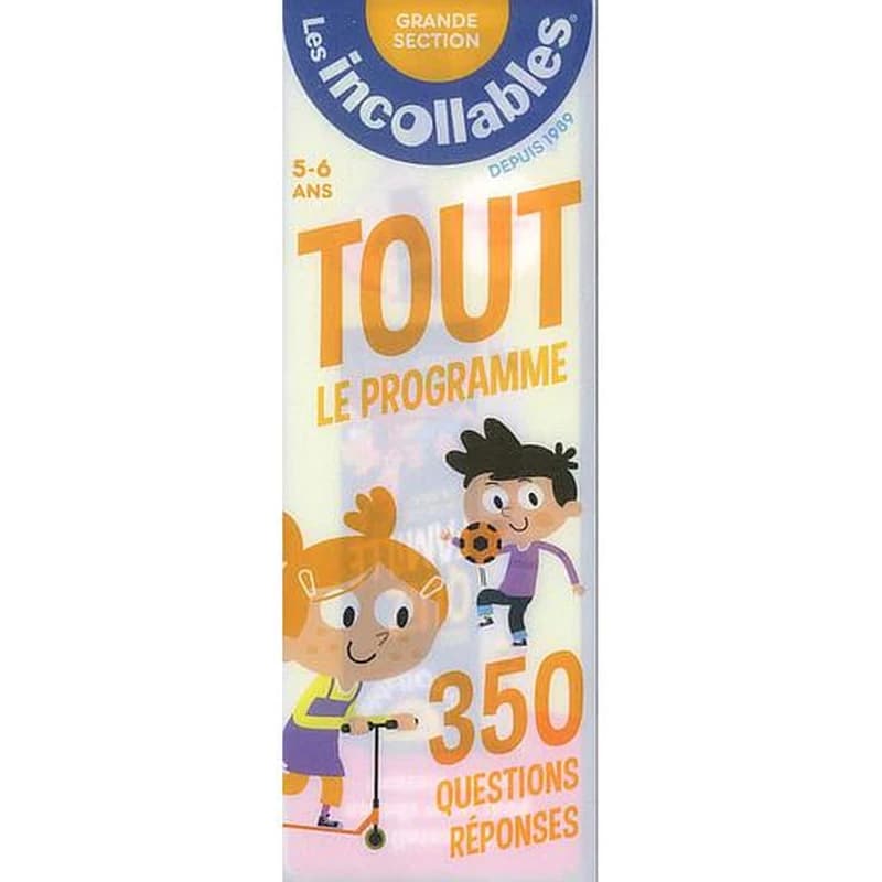 Tout le programme Grande Section 5-6 ans : 350 questions réponses