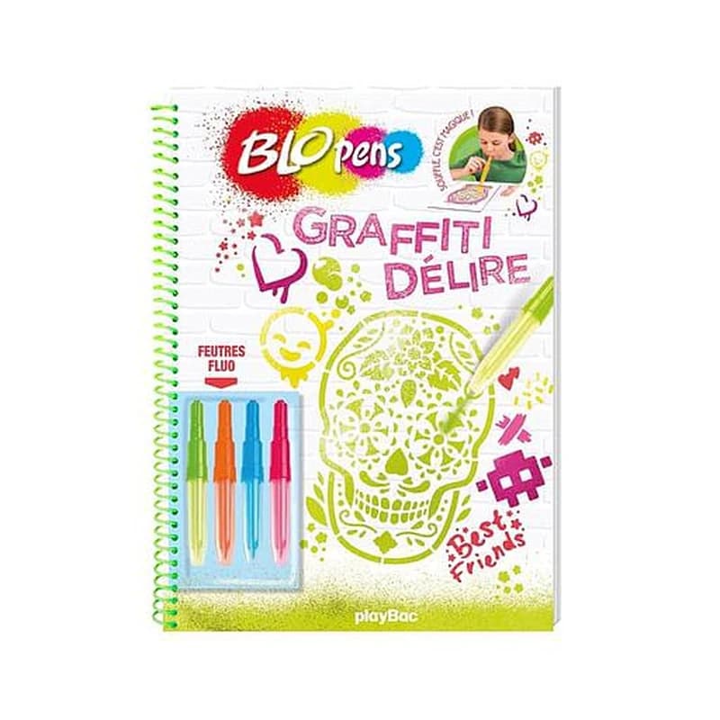 Blopens Graffiti délire - Avec 4 feutres