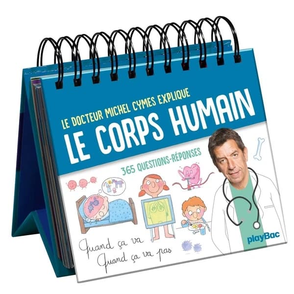 Calendrier quand ça va quand ça va pas ; le corps humain en 365 questions avec Michel Cymes