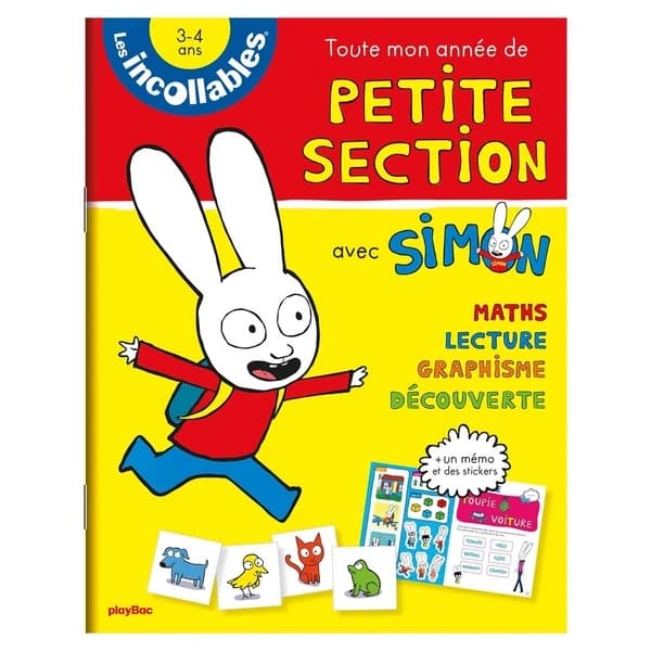 Les incollables : toute mon année de petite section avec Simon