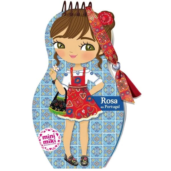 Rosa au Portugal : Minimiki - Carnet créatif : [Album à colorier]