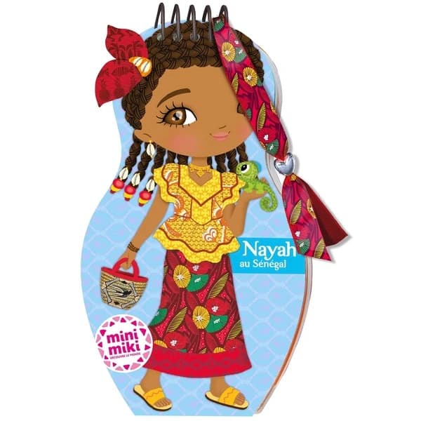 Minimiki découvre le monde : Nayah au Sénégal : [Album de jeux et d'activités pour enfants]