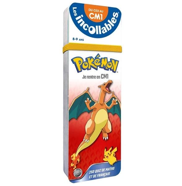 Les incollables : Pokémon ; je rentre en CM1