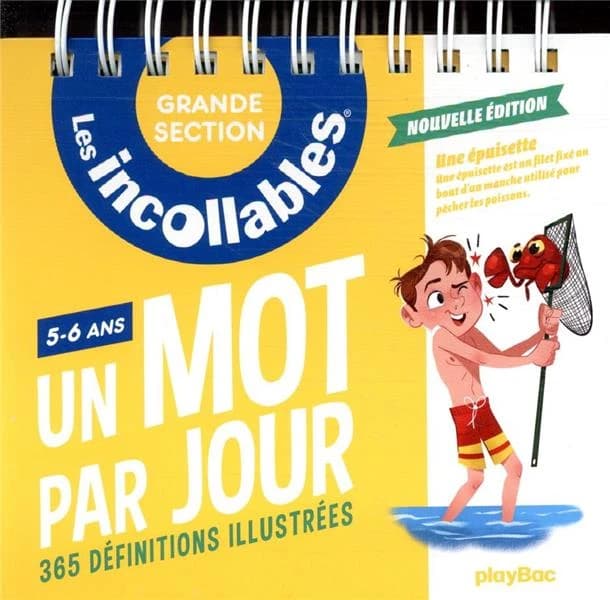 Un mot par jour Grande Section : 365 définitions illustrées