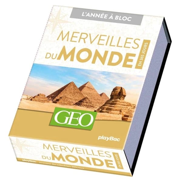 L'année à bloc : l'année à bloc : merveilles du monde en 365 jours