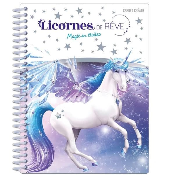 Licornes de rêve : magie des étoiles : [Autocollant]