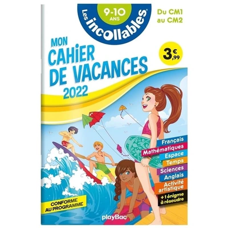 Mon cahier de vacances du CM1 au CM2