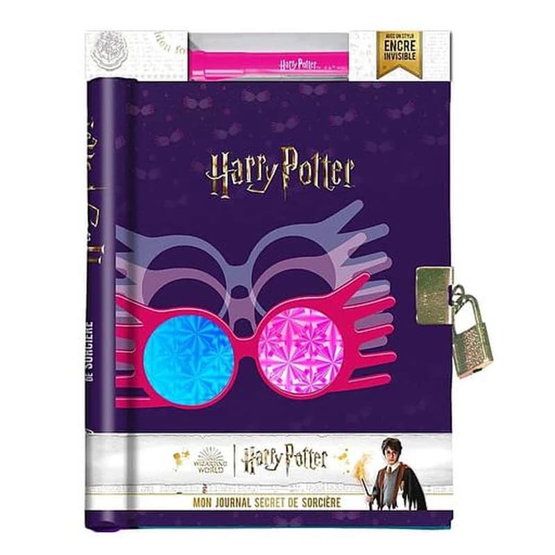 Mon journal secret Luna Lovegood : Avec un stylo à encre invisible