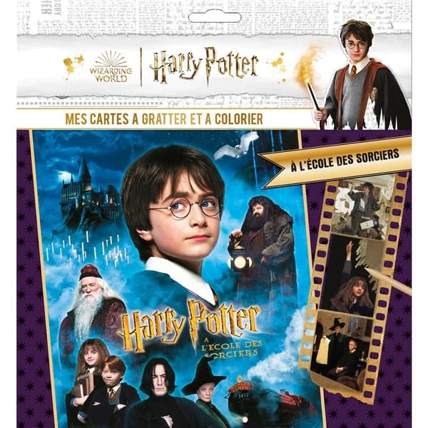 Harry Potter : mes cartes à gratter École des Sorciers : [Carte à gratter]