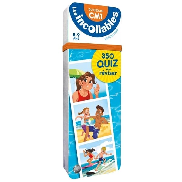 Les incollables : 350 quiz pour réviser ; du CE2 au CM1