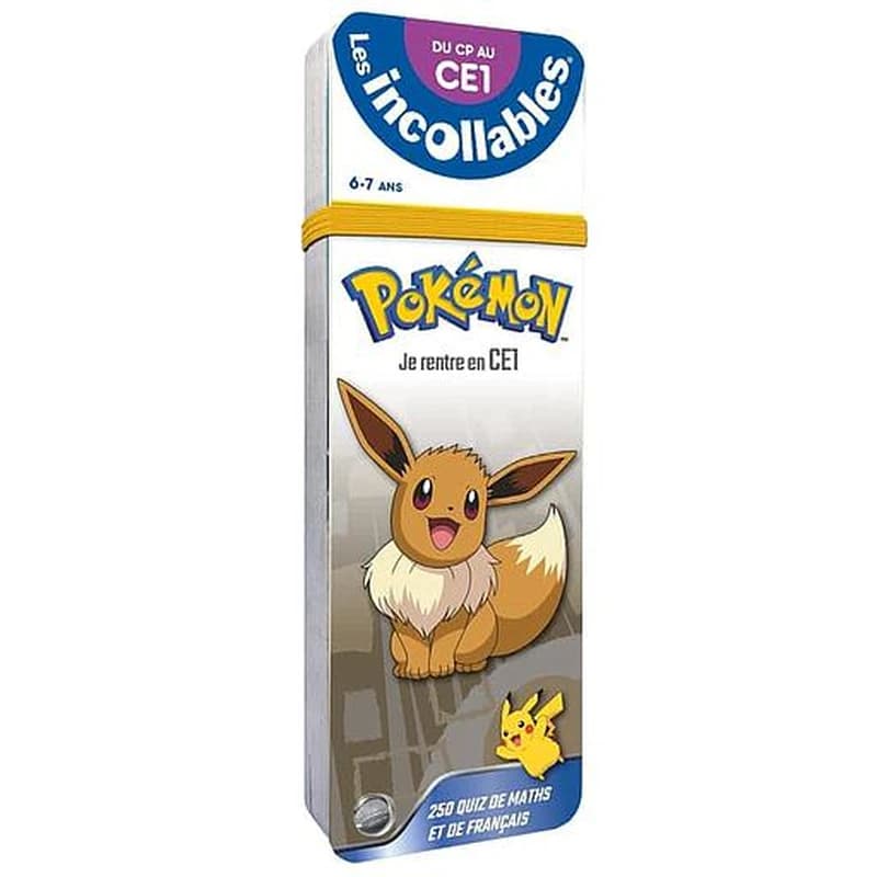 LES INCOLLABLES  - JE RENTRE EN CE1 AVEC POKEMON