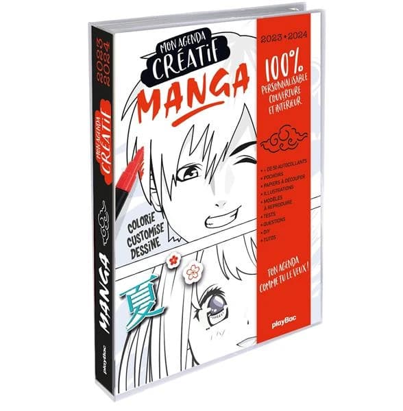 Mon agenda créatif manga (édition 2023