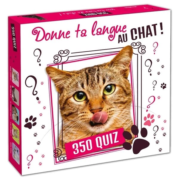Boîte Quiz : Donne ta langue au Chat ! : 350 quiz