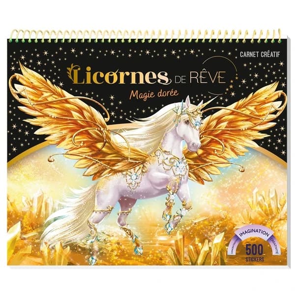 Licornes de rêve : Magie dorée