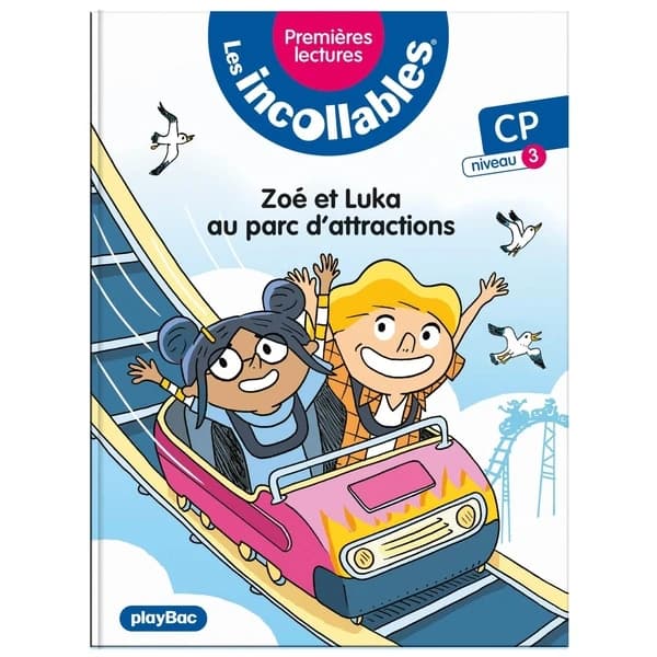 Zoé et Luka au parc d'attractions