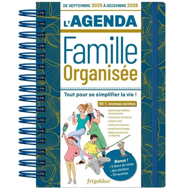 L'agenda de la famille organisée (édition 2026)