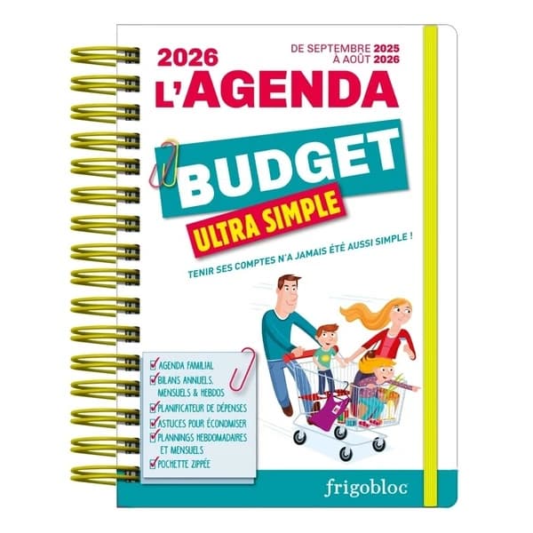 L'agenda budget ultra simple (édition 2026)