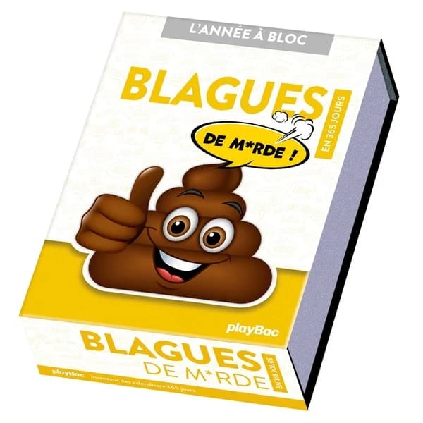 Calendrier Blagues de m*rde ! : En 365 jours