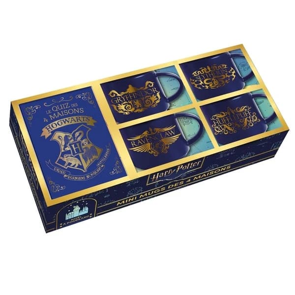 Harry Potter : Mini mugs des 4 maisons