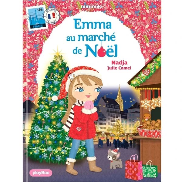 Emma au marché de Noël