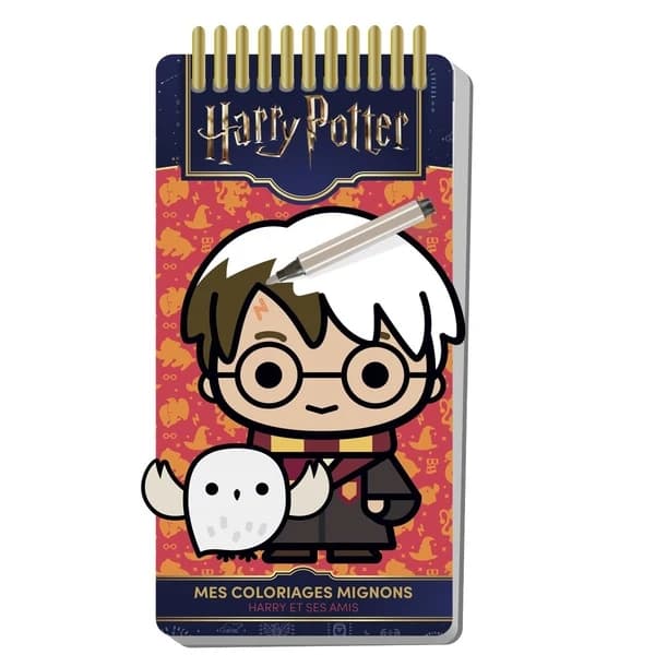 Harry Potter : Mes coloriages mignons : Harry et ses amis