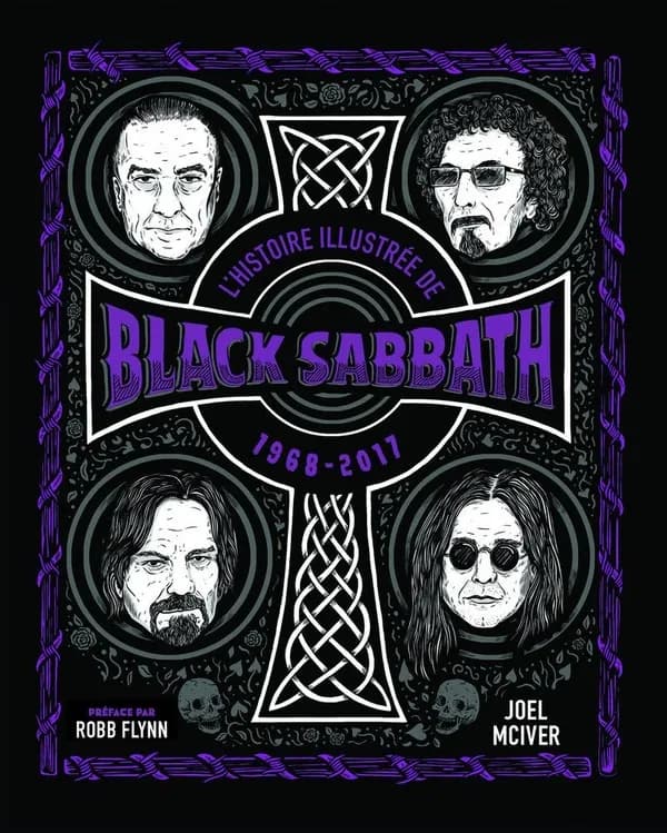 L'histoire illustrée de Black sabbath : 1968-2017