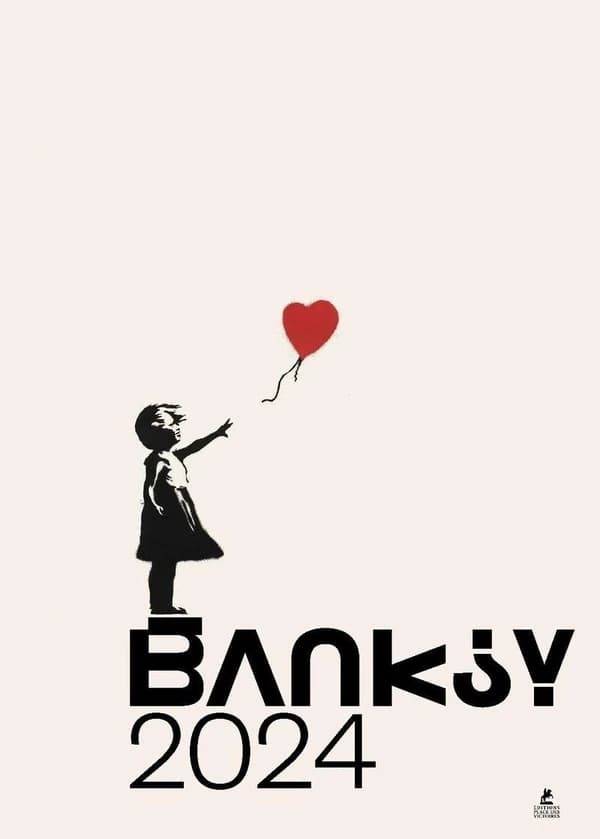 Banksy : calendrier mural (édition 2024)