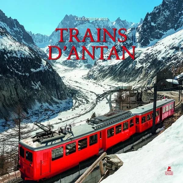 Trains d'antan : calendrier (édition 2025)