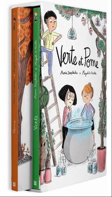 Pack en 2 volumes : Verte ; Pome : Avec des autocollants