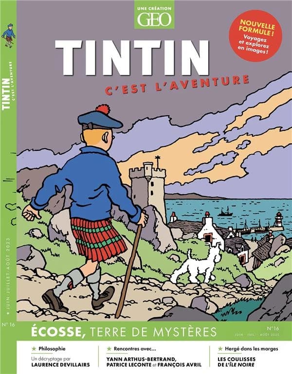 Tintin, c'est l'aventure n.16 : l'Ecosse