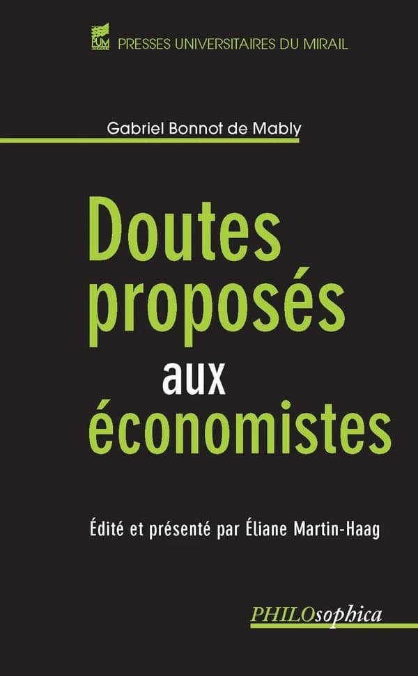 Doutes proposés aux économistes