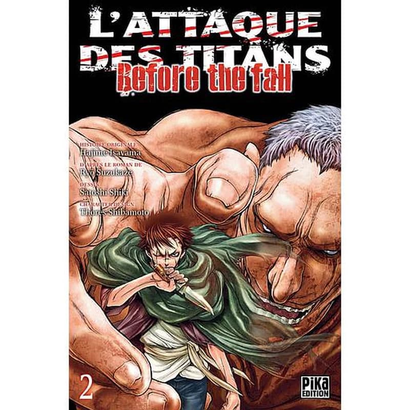 L'attaque Des Titans - Before the Fall, Tome 2