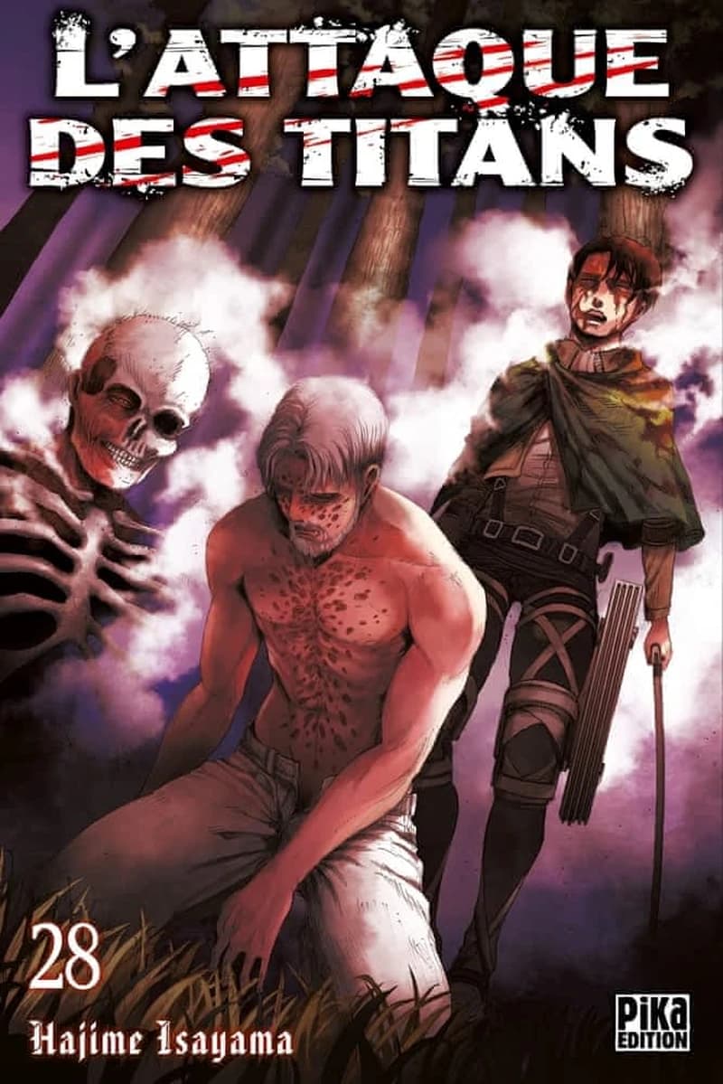 L'attaque des titans. 28