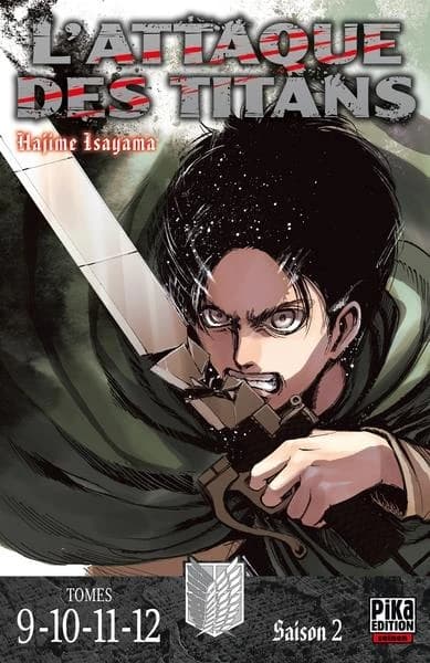 L'attaque des titans. Saison 2. Tomes 9 à 12