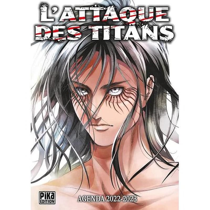 L'attaque des titans : agenda scolaire (édition 2022