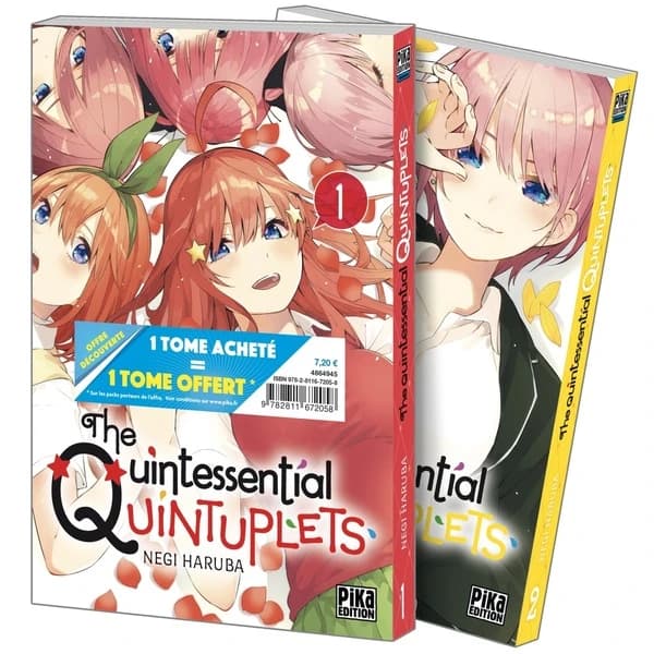 The Quintessential Quintuplets ; t.1 et t.2