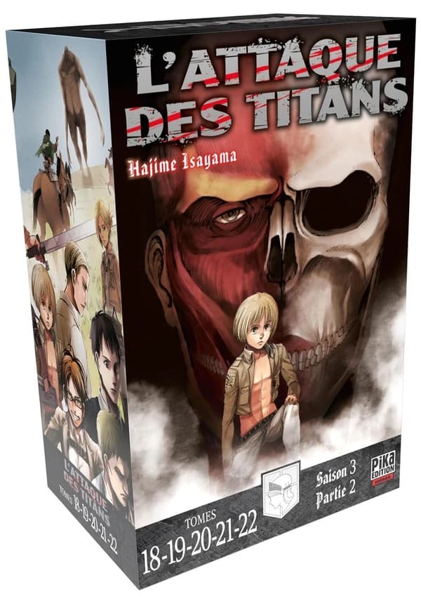 L'attaque des titans. Saison 3. Partie 2. Tomes 18 à 22