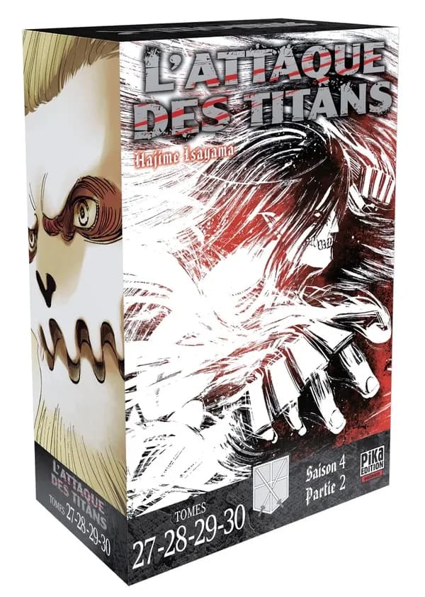 L'attaque des Titans. 27-28-29-30 (Saison 4 - Partie 2)