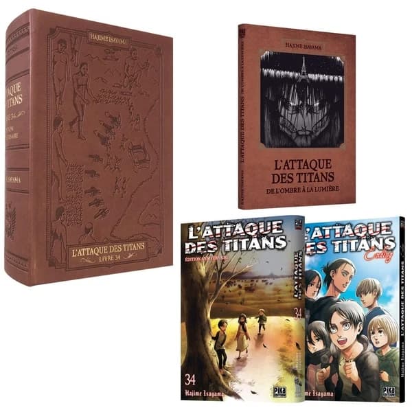 L'attaque des Titans : livre 34 (Édition Anniversaire)