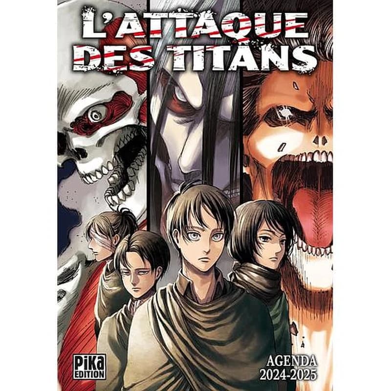 Agenda L'Attaque des Titans
