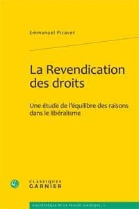La revendication des droits : une étude de l'équilibre des raisons dans le libéralisme