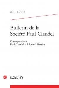 Correspondance Paul Claudel-Edouard Herriot