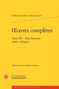 Paul Dermée : textes critiques