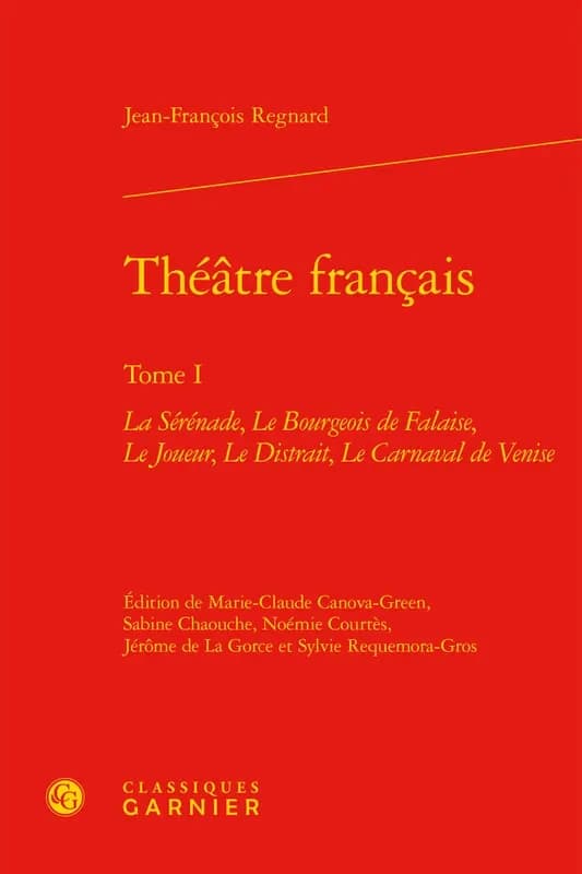 Théâtre français. Tome 1