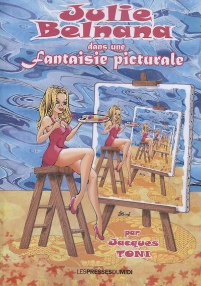 Julie Belnana dans une fantaisie picturale