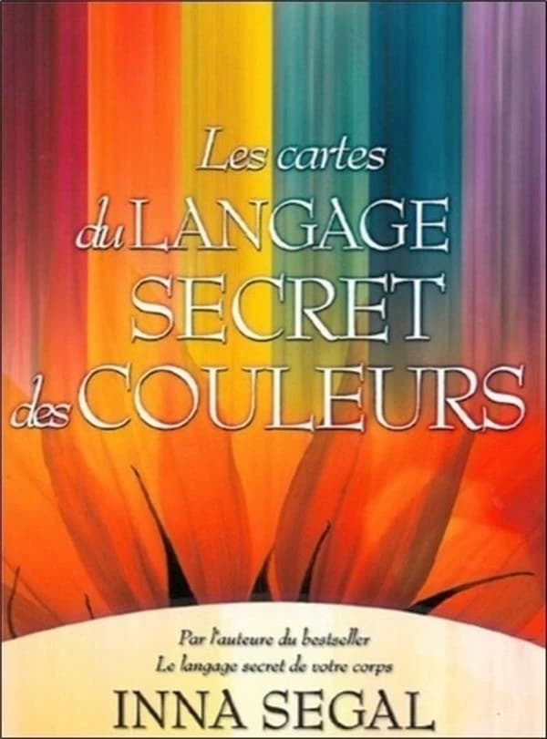 Les cartes du langage secret des couleurs ; coffret